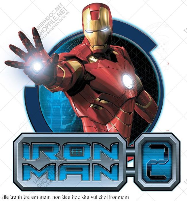 file tranh tre em mam non tieu hoc khu vui choi ironmam